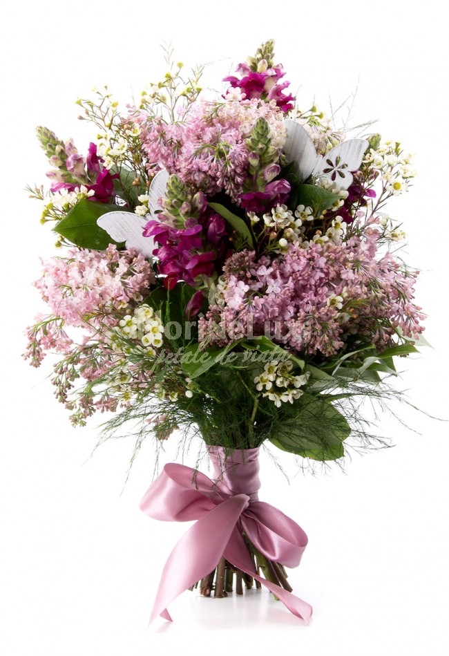 flori online buchete de liliac